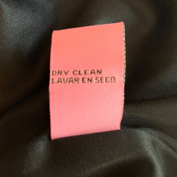 Eliza J Sheath Dress Women 4 Black Boat Neck Knee Length Sleeveless LBD Lined38 - Picture 14 of 14